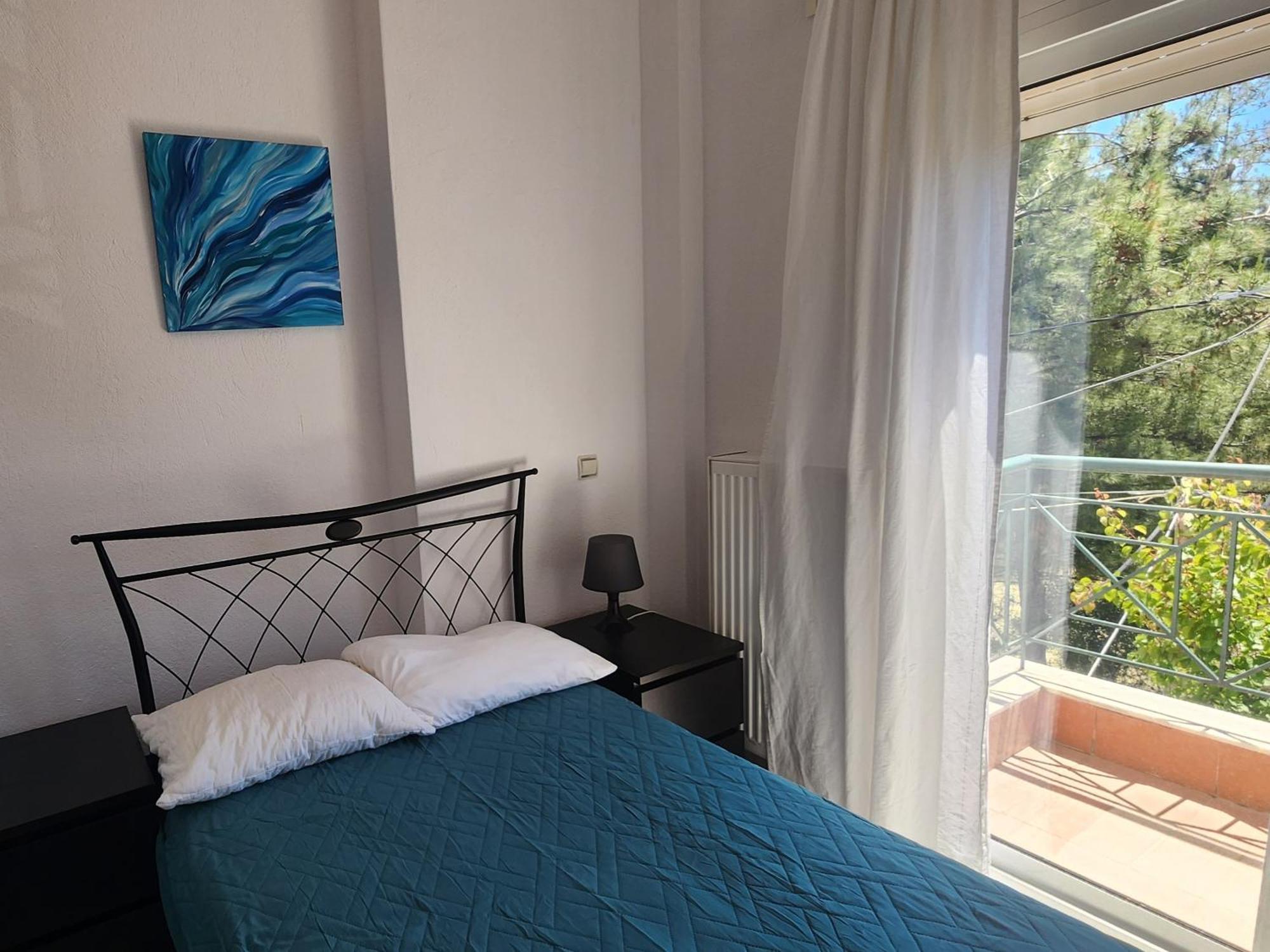 Pine Beach Holiday Home 2 Bedrooms 50 Meters To The Beach Kalyves Polygyrou Exterior photo